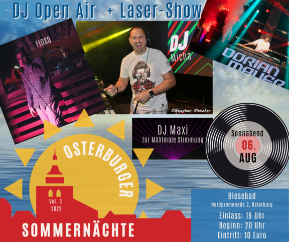 DJ Open Air   FB Beitrag   Sommernächte ©Jana Henning / Hansestadt Osterburg (Altmark)