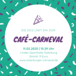 Café-Carneval Titelbild Cafe Carneval OCG Osterburg 2023 ©Jana Henning